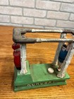 Vintage Hubley Acrobat Cast Iron Mechanical Bank - Works - Patent 1882