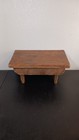 Antique Primitive Wood Milking Stool Handmade Rustic Farmhouse Wooden Patina