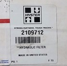 Hyster 2109712 Hydraulic Return Filter Element 5 Micron Oem Replacement Forklift