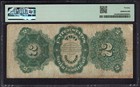 1891  2 Silver Certificate Windom Note Pmg 20 Fr 246 Item  2000959-009