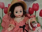 Madame Alexander Kins Vintage 1950 s Doll W  Book Basket Delightful