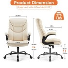 Computer Gaming Chair  Ergonomic High Back Heavy Duty Task Desk Office Chairs   