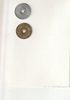 2 X Louisiana Luxury Tax Token 1 Mill Aluminum   5 Mill Brass Look Nice Set
