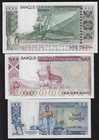 Mauritania 1000   500   100  Ouguiya   1977 P -3a 3b 3c  Full Set   Gem Unc
