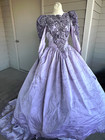 Zombie Corpse Bride  Vampire Gothic Dead Long Sleeve Wedding Gown Costume Small
