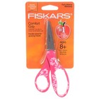 Fiskars 6  Student Scissors Comfort Grip Pink Floral Ages 8   2 Pack 