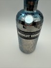 Absolut Vodka Limited Edition Gift Pack Blue chrome Disco Empty Bottle   Lid