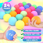 Slow Rising Stress Ball 24 Pack  Stretchy Fidget Ball For Anxiety Stress Relief 