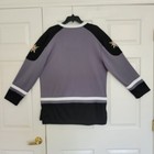 Las Vegas Golden Knights  Gray black Nhl Hockey Long Sleeve Jersey  Size Medium