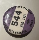 Minneapolis General Drivers And Helpers Union 1937 544 Section Pinback Button