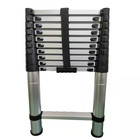 10 5 Ft  Aluminum Telescoping Extension Ladder  14 5 Reach Height   225 Lbs  Loa