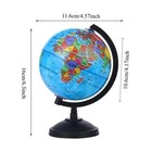 Educational Globe English World Map 360   Rotating Desktop Geography Tool