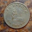 1830 Speed The Plough Half Penny - Uper Canada - Uc-4a1 -  b8365