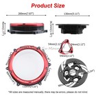 Clear Lens Clutch Cover For Ducati Panigale Streetfighter V2 Superbike 959 1199