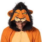 Disney The Lion King Scar Micro Fleece Costume Men s Pajama Union Suit