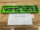 Snap On Tools New Limited Green 3 8    Drive Extension And Ratchet Tray Set Fzero