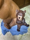 Vintage Disney Store Brother Bear Coin Piggy Bank Kenai And Koda Plastic