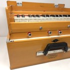Bina 23b Deluxe Harmonium 2 5 Octaves Double Reeds bellow 4 Stopper 32 Keys 