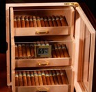 Glassfront Cigar Humidor Four Layers Drawers  cg-cy-b01