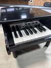  Schoenhut Piano Co black Baby Grand Piano - Childs Toy Solid Wood 13 X 16 x9 T