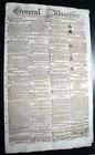 George Washington Administration Era 18th Century American 1794 U s  Newspaper