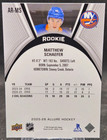 Matthew Schaefer 2025-26 Ud Allure Hockey Extended Rookie Sp Islanders  ar-ms