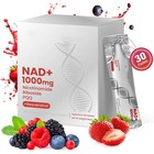 1-3 Pack Nr1000 Nad  Berry Flavor Drink Mix For- Skin Aging Support Energy