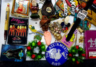 Awesome Junk Drawer Treasures Collection Over 100pcs-watches-pins-keychain-toys