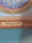 Model 7 Vintage 1982 Fairfield Mechtronics Corp Wood Astrology Clock 