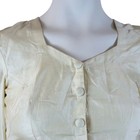 Antique Edwardian Victorian Button Up Undergarment Top 1900s Women s Xs