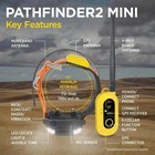Gps Dog Tracker Collar 4 Mile Range Waterproof Led Dogtra Pathfinder Mini Long