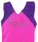 Gk Stars Sparkling Princess Leotard Bodysuit Sparkle Star Pink New Girl Xs 4 5
