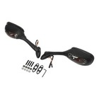 Rearview Mirrors W  Turn Signal Fit For Suzuki Gsxr 1000 Gsxr600 Gsx-r 750 06-24