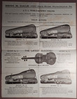 1900 Jtl Brass Band   Orchestra Musical Instruments Circular Brochure     B4-65