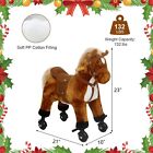 Ride On Horse For Kids Girls Boys Walking Pony Rocking Toy W neigh Sound  wheels