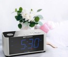 Emerson Smartset Dual Alarm Clock Radio  Usb Port For Iphone ipad ipod android