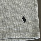 Polo Ralph Lauren Waffle Thermal Shirt Men   s 2xl Gray Long Sleeve Crew Neck New