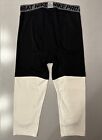 Nike Pro Combat Compression Tights With Knee Pads  Men   s 2xl  640933-012