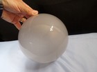 Antique Glass Gas Lamp Globe Shade 6 1 2  Wide
