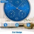 3 In 1 Barometer Thermometer Hygrometer  7 In Diameter Dial Type Barometer  Trad