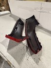 Used Flame Red Front Upper Bumper End Cover Panel Fits 2019-2024 Dodge Ram 1500