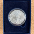 2018 American Eagle Uncirculated  1 Coin  Silver 1ounce Wp W Box And Coa