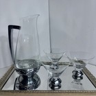 Lenox 4-piece Martini Set - Vibe Collection Bar Serveware Pitcher 3 Glasses