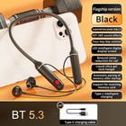 Bluetooth 5 3 Neckband Wireless Headphones Mic Headset Stereo Earbuds Earphone