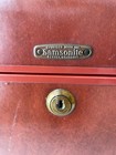 Samsonite Shwayder Bros Vintage Luggage Train Case 4912 Brown Hard Case W o Key
