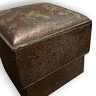 Antique 19th C Japanese Lacquered Box Edo Period Maki-e Accessory Case 3 5 Inch