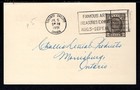 Stedman Bros Phone Number Change Postal Card Toronto  Canada  1951 Slogan