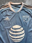 Adidas Mls All Star 2024 Jersey Men   s Medium M Blue Soccer Kit Authentic Style