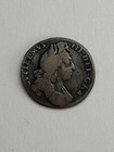 1697 England Silver Sixpence Reign Of King William Iii