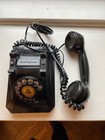 Vintage Stromberg-carlson 1240 Black Rotary Dial Telephone Mint With Cord 